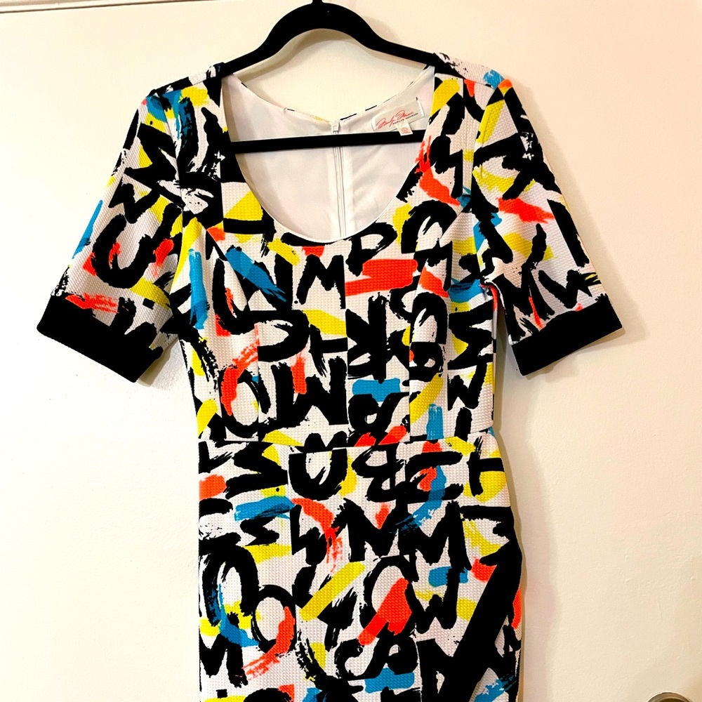 Colorful sexy dress